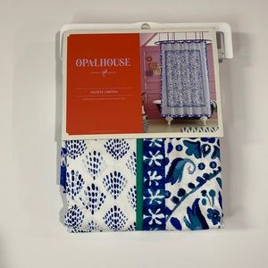 NEW- Opalhouse- Shower Curtain-Bandana Pattern- Size: 72" X 72"